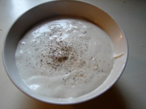 DSC09884 vanilla tarator sauce