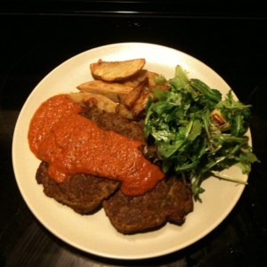 broccoli & chickpea flour croquettes