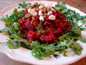 beet-risotto