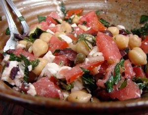 tomato,olive,-chickpea,feta