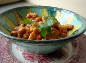 Chickpea cauliflower curry