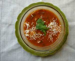 tomato-arugula-soup