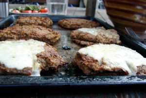 Leek and lentil burgers