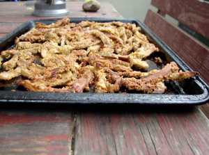 Pistachio crusted eggplant