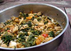 broccoli rabe and butterbeans