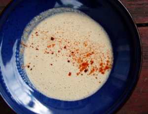 Lemon pine nut aioli