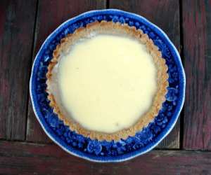 Lemon cream tart
