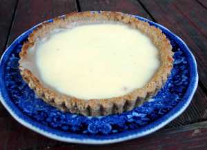 Lemon cream tart