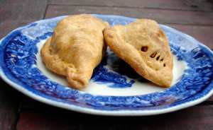 kale and sweet potato empanadas