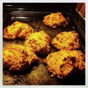 Smoky gouda biscuits 