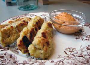 Semolina and artichoke croquettes
