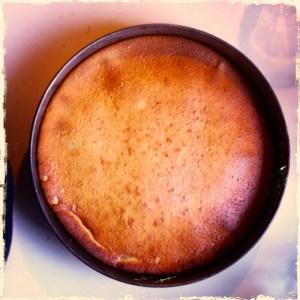 Cadbury mini-egg clafoutis