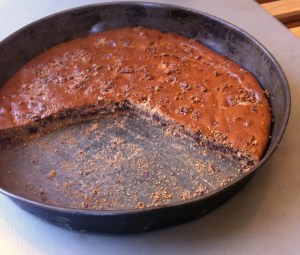 Salty caramel chocolate chip bars