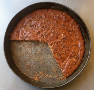 Salty caramel chocolate chip bars