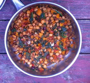 Sweet potato and chickpea tacos