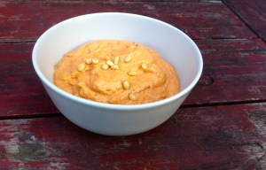 Pine nut and sundried tomato dip