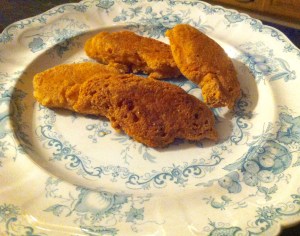 Red lentil and smoked basmati croquettes