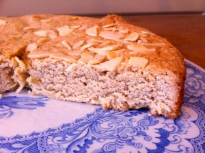 Cinnamon almond shortbread